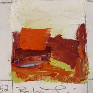 Pandemic Portraits No. 52, Barbara Leiner, painting, oil on canvas