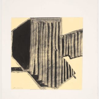 Black Drawings Series: Dawn Acropolis