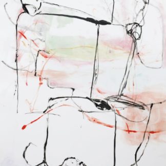 Claudia Mengel, "Reflections I," monotype