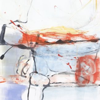 Reflections III, Claudia Mengel, Work on paper, Monotype