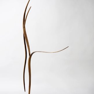Reaching Up and Out, Will Clift, Sculpture, Black Walnut Wood