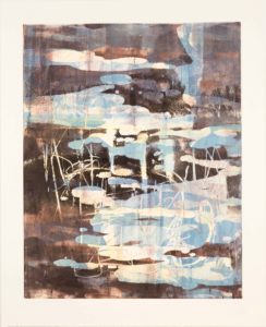 Swamp Series: Brown Blue II