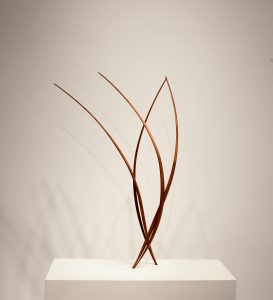 Two Supporting Each Other, Will Clift, Sculpture, Black Walnut Wood
