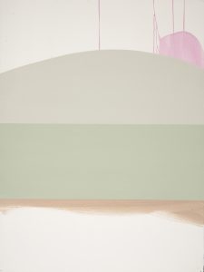 Under the Words (3), Sarah Hinckley, painting, oil on paper