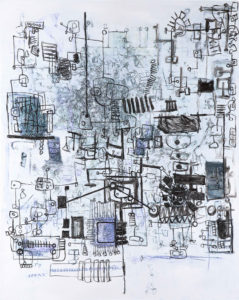 Paul Michael Graves, "Fig. VII.," oil on canvas