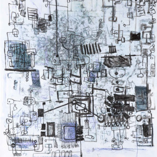 Paul Michael Graves, "Fig. VII.," oil on canvas