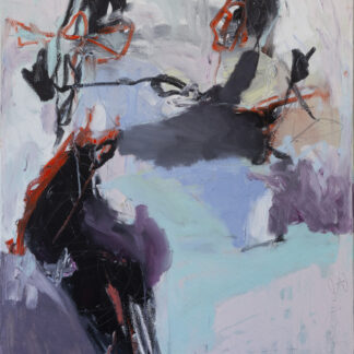 Barbara Leiner, "Dancing in the Rain," oil on canvas