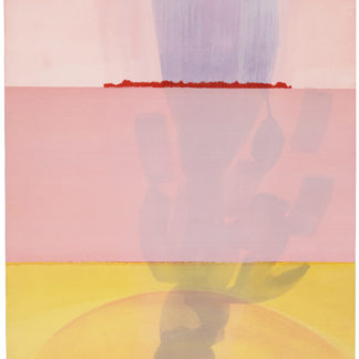 Sarah Hinckley, "I Woke Up to The Morning Sky First (3)," watercolor, gouache on fabriano