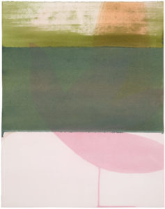 Sarah Hinckley, "One Morning When (2)," watercolor, gouache on fabriano