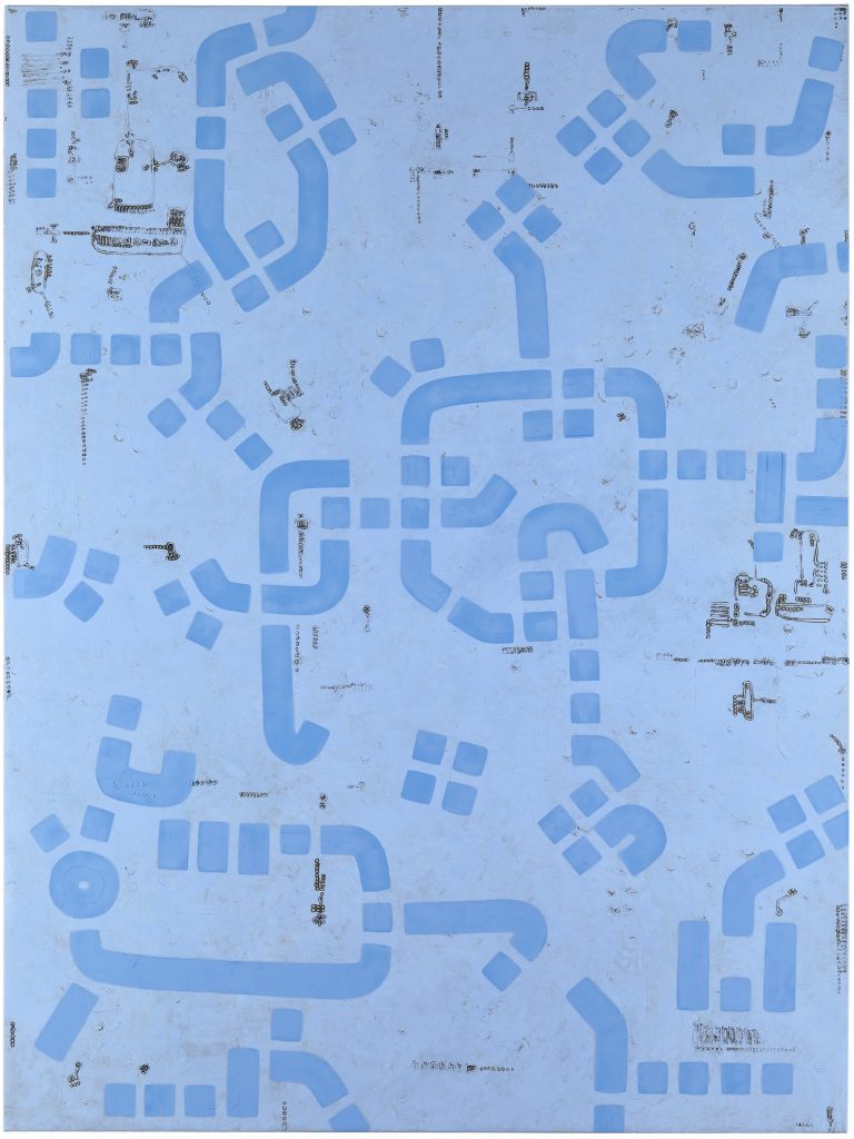 Paul Michael Graves, "Fig. XLVII," oil on canvas