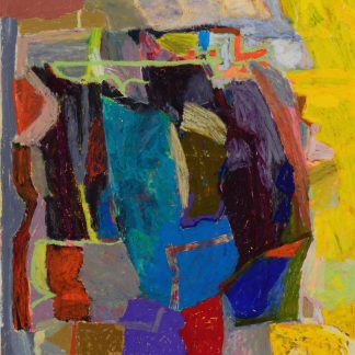 Composition with Turquoise Center