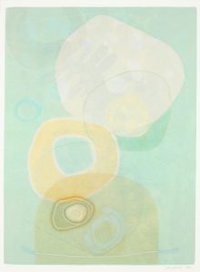 Mary Manning, "Sea Catch," monotype on paper