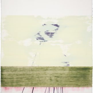 Sarah Hinckley, "Watch the River Flow (1)," oil on paper