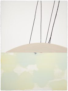 Sarah Hinckley, "Watch the River Flow (3)," oil on paper