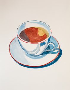Bastienne Schmidt, "Everyday Objects, Cup and Saucer"