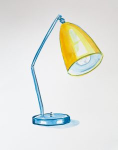 Bastienne Schmidt, "Everyday Objects, Lamp"