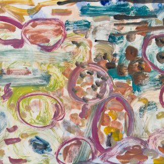 Michael Filan, "Flying Facade," water-based monotype