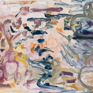 Michael Filan, "Van Gough Road," water-based monotype