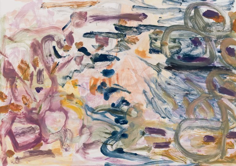 Michael Filan, "Van Gough Road," water-based monotype