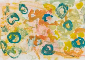 Michael Filan, "Lavender Green Circles,"
