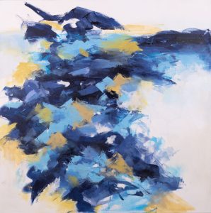 Conversation Series Blue and Yellow