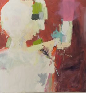 Barbara Leiner, "Conversations II," oil on canvas