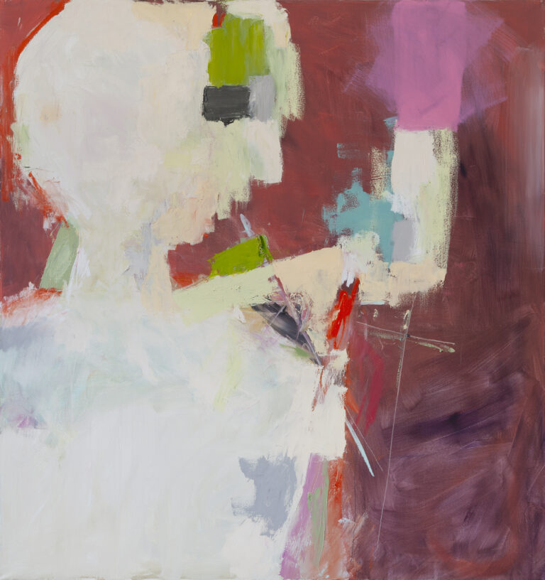 Barbara Leiner, "Conversations II," oil on canvas