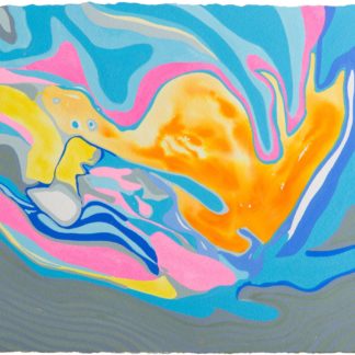 Oona Ratcliffe, "Gouache G," gouache on paper