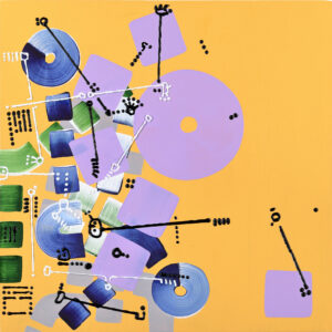 Paul Michael Graves, "Fig. LI.," oil on panel