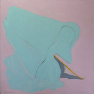 Geoffrey Moss, "Popsicle Series: Dreamsicle," oil on canvas