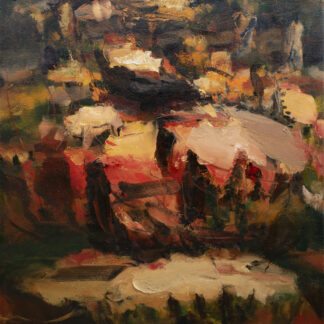 Dana Saulnier, "Untitled (1020)," oil on canvas