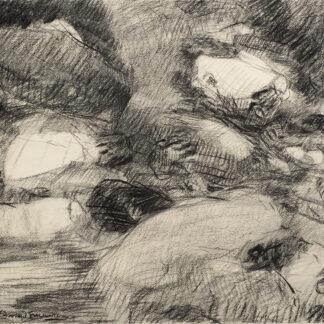 Dana Saulnier, "Drawing (8821)," charcoal