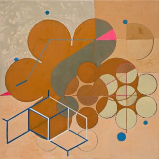 Jeanette Fintz, "Goddess of the Expansion & Manifestation of All Things," acrylic on wood panel