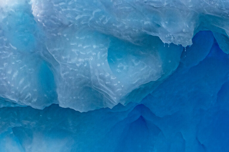 Vicky Stromee, "Blue Ice 18," digital capture