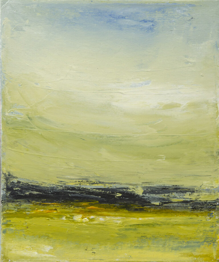 Luc Leestemaker, "Untitled Landscape.2010," cement, pigment powders, acrylic, oil varnish on canvas