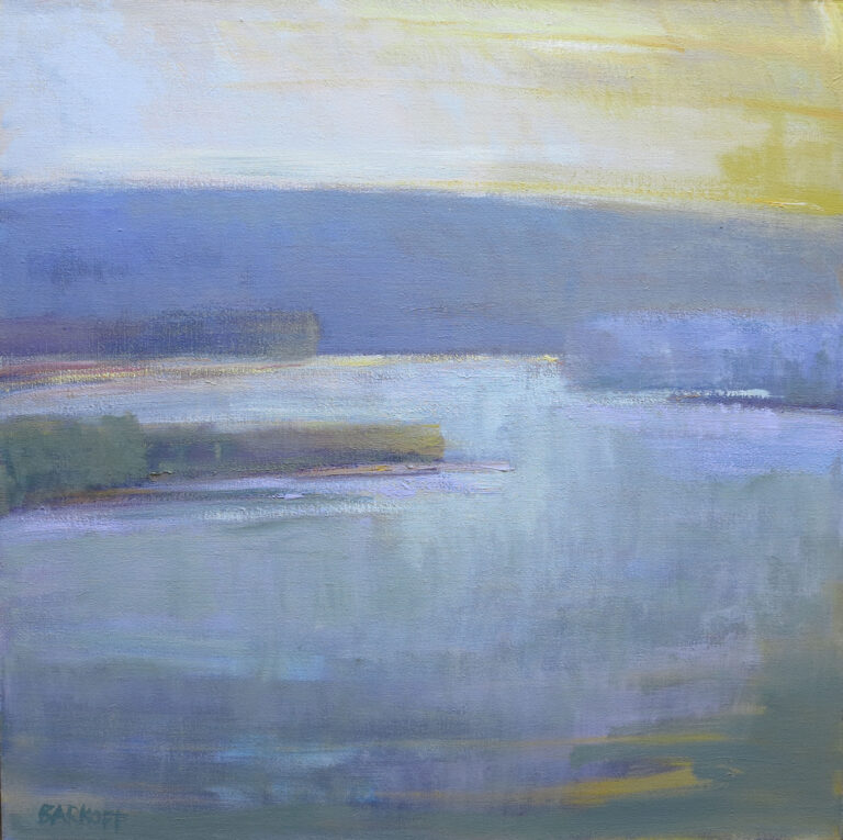 Ira Barkoff, "Misty Early Morning ," oil on linen