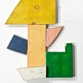 Gunnar Theel, "Seamark C0005," wood and paint