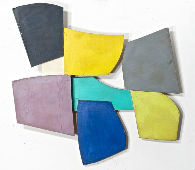 Gunnar Theel, "Seamark C0011," wood and paint