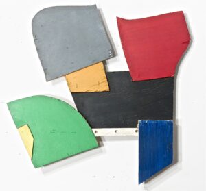 Gunnar Theel, "Seamark C0017," wood and paint