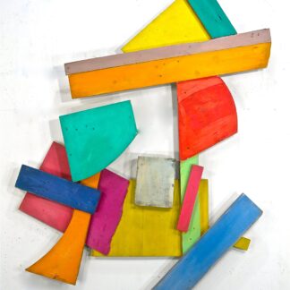 Gunnar Theel, "Seamark C0018," wood and paint