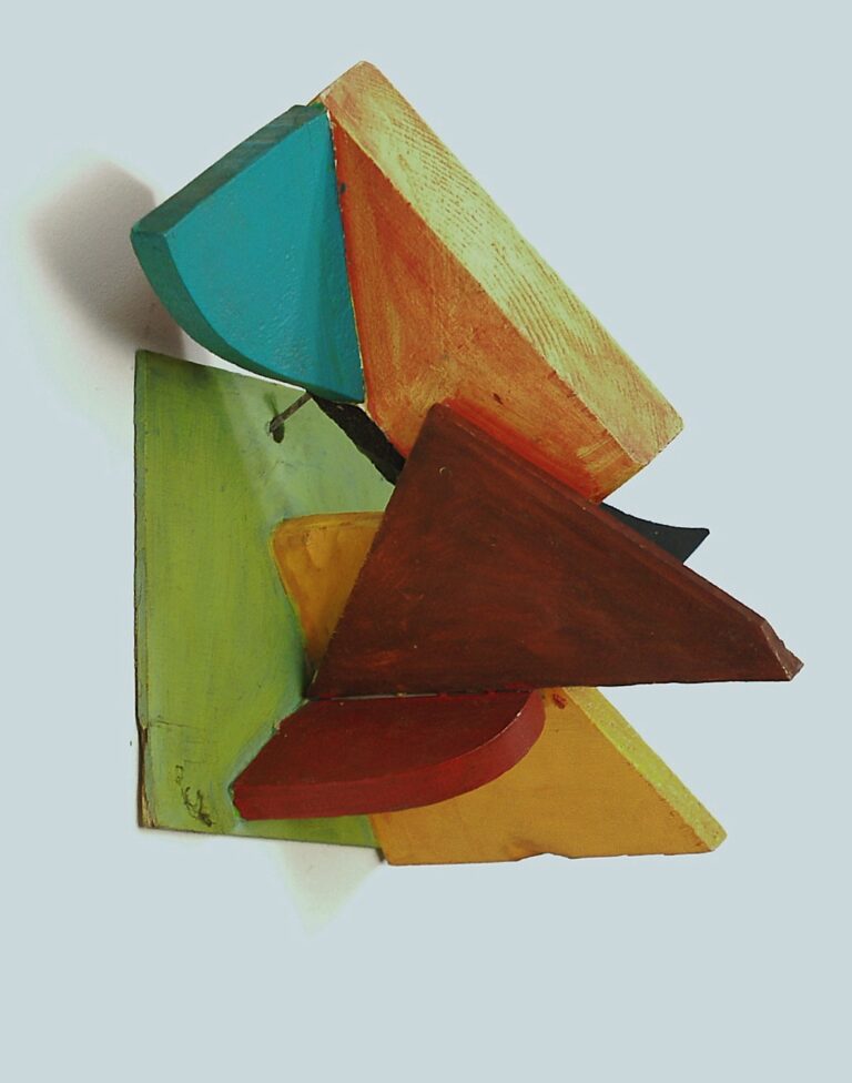 Gunnar Theel, "Construction C0023," wood and paint