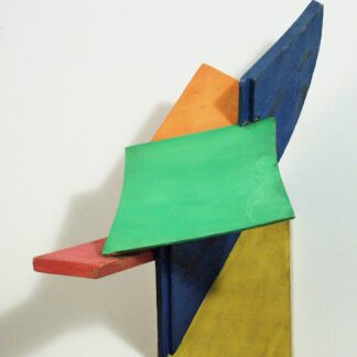 Gunnar Theel, "Construction C0024," wood and paint