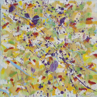 Zemma Mastin White, "Startle," paint on canvas