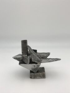 Brian Walters II, "Balance 4," reclaimed steel