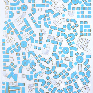 Paul Michael Graves, "Drawing 20.05.2022," enamel on drafting film