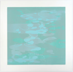 Liz Dexheimer, "Cloud Koi 2022.5," monotype