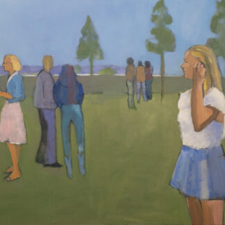 Sarah Benham, "Midsummer," oil on canvas