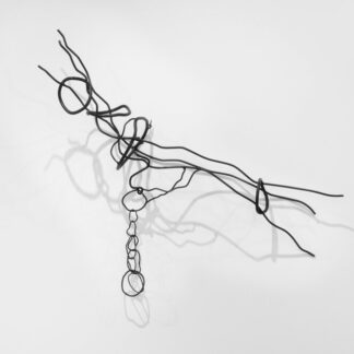 Rebecca Welz, "Stretched Out," steel