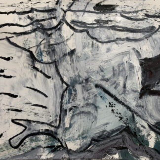 Ethan Kolwaite, "Untitled," oil on paper