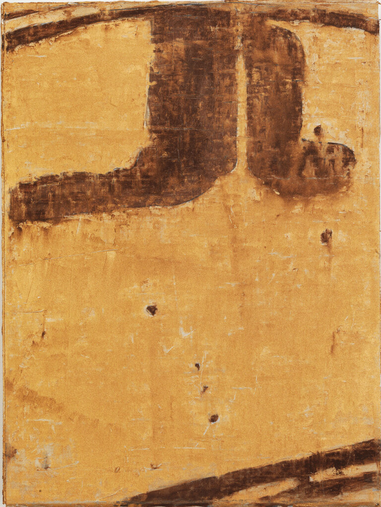 Eugene Brodsky, "Divide," oil, linen on panel